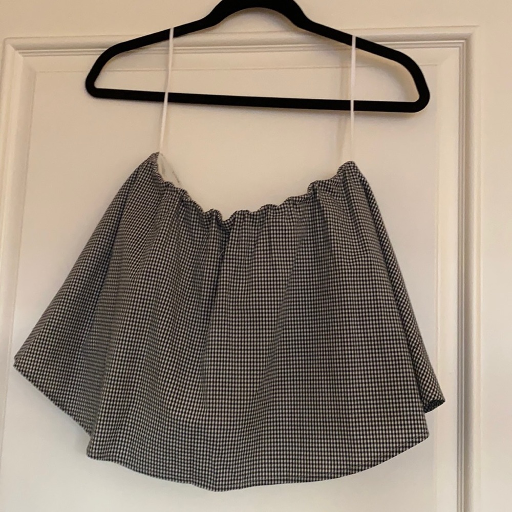 Tube top with shelf bra
